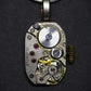 Necklace Rectangle with Crown